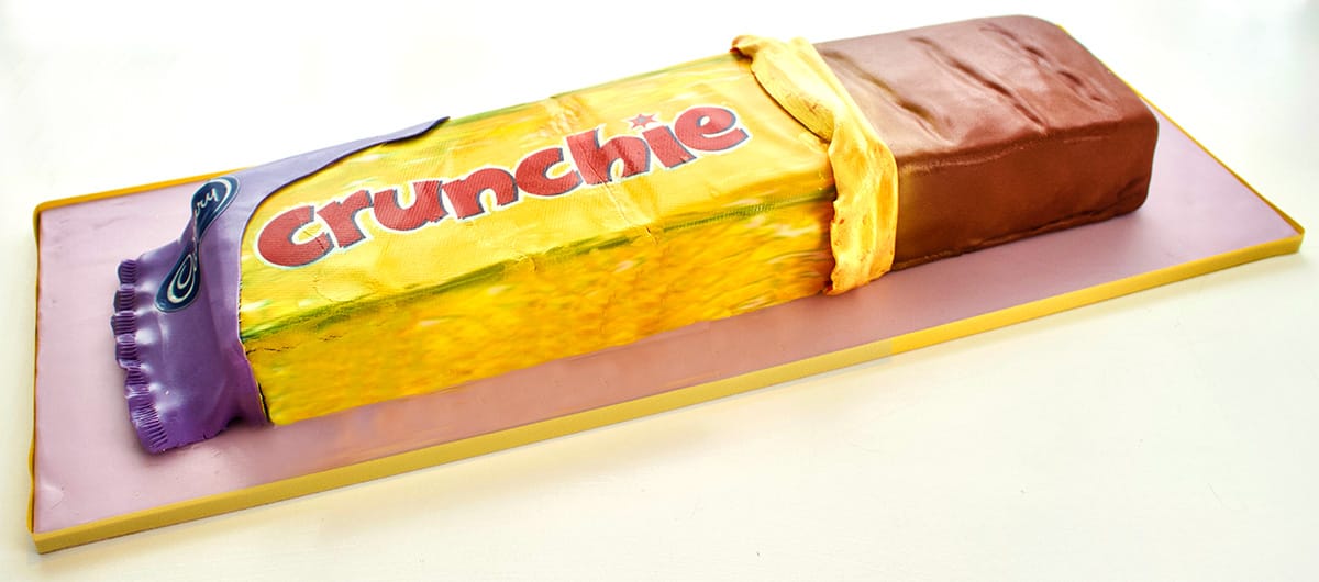 Crunchie cake