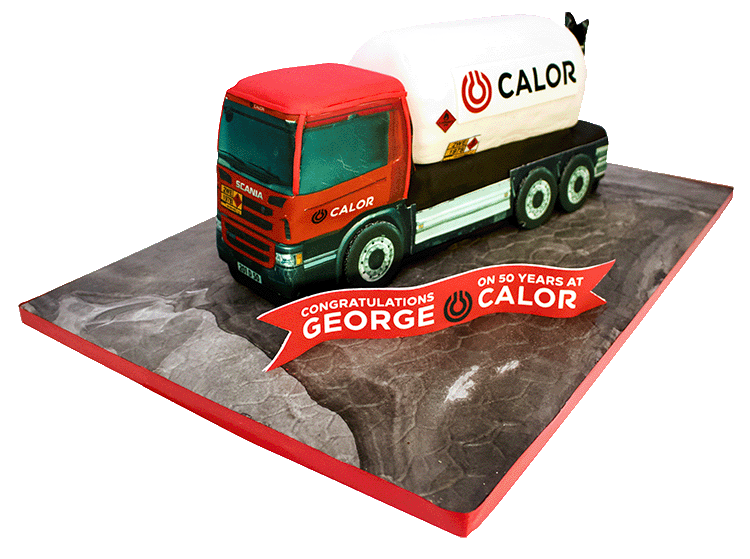 Calor Truck Cake